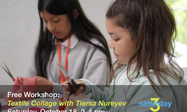 Free Textile Collage Workshop with Tiersa Nureyev