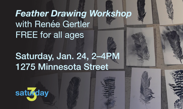 Feather Drawing Workshop with Renée Gertler